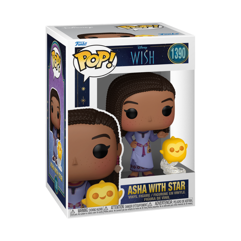 Funko POP Disney Wish Asha with Star