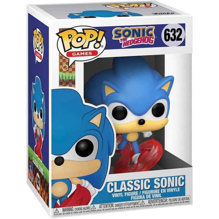 Funko POP Figure Games: Sonic 30th Running Sonic (Classic Sonic)