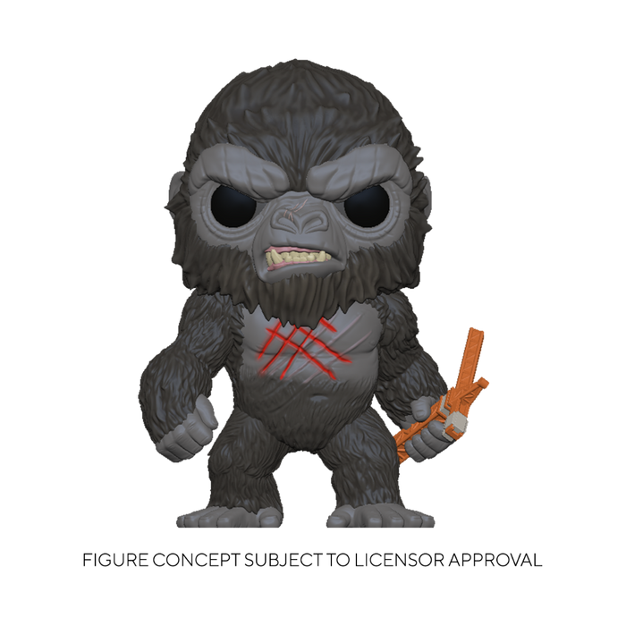 Funko POP Figure - Godzilla Vs Kong, Battle-Scarred Kong