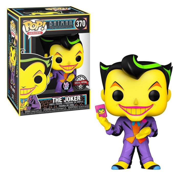 Funko Pop Figure - Heroes: DC - Joker (Black Light)