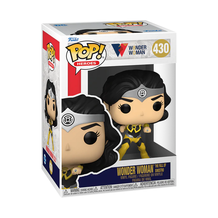 Funko Pop Figure: Heroes: Wonder Woman 80th Anniversary- Wonder Woman (The Fall Of Sinestro)