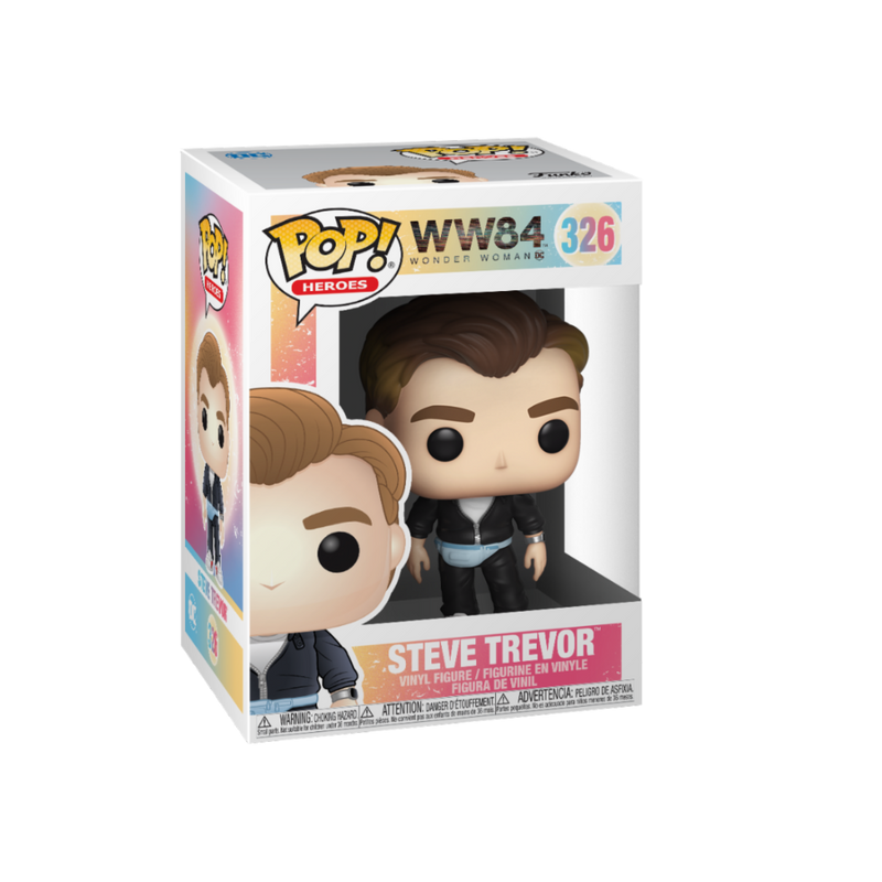 Funko POP Heroes WW 1984 Steve Trevor (80s)