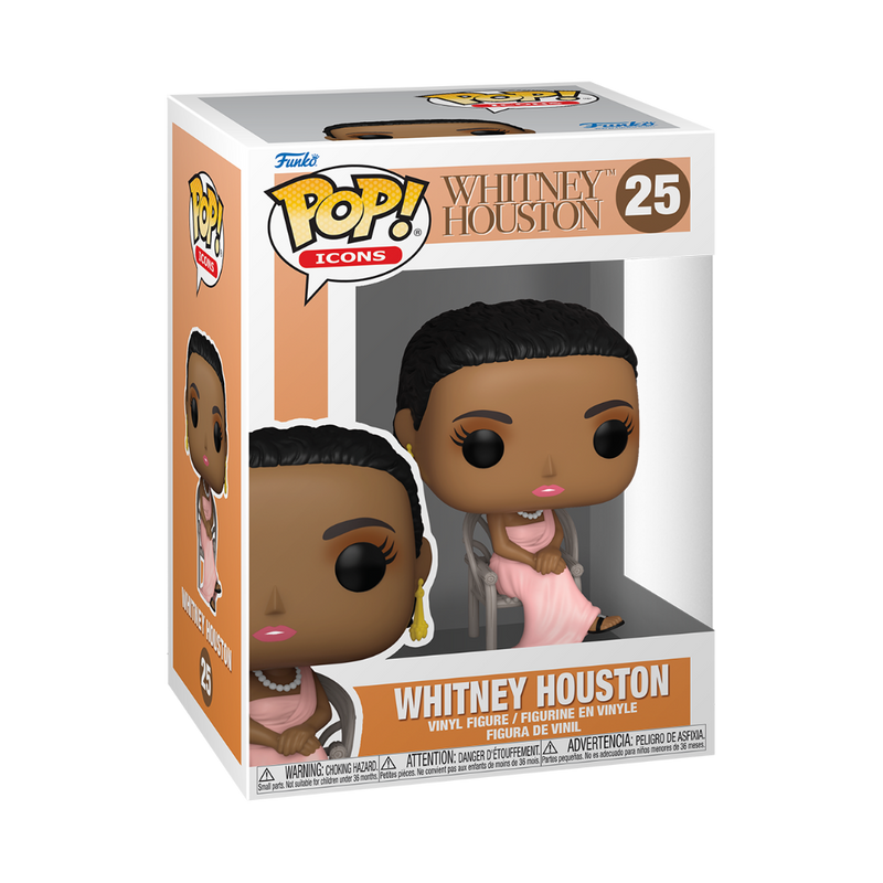 Funko POP Icons Whitney Houston Debut