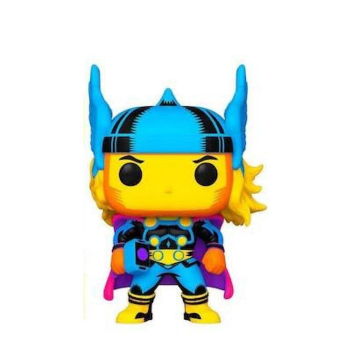 Funko POP Figure Marvel: Black Light Thor Special Edition