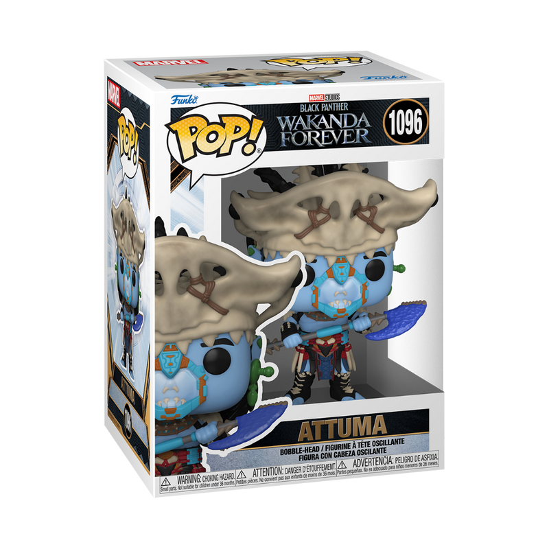Funko POP Figure - Marvel; Black Panther: Wakanda Forever - Attuma