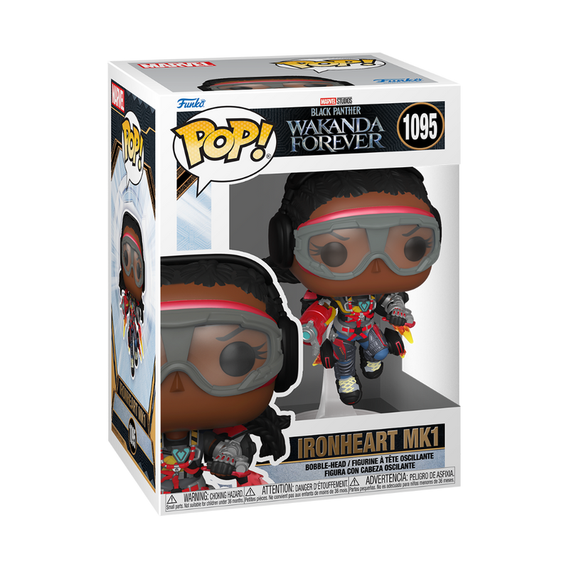 Funko POP Marvel  Black Panther Wakanda Forever Iron Heart MK 1