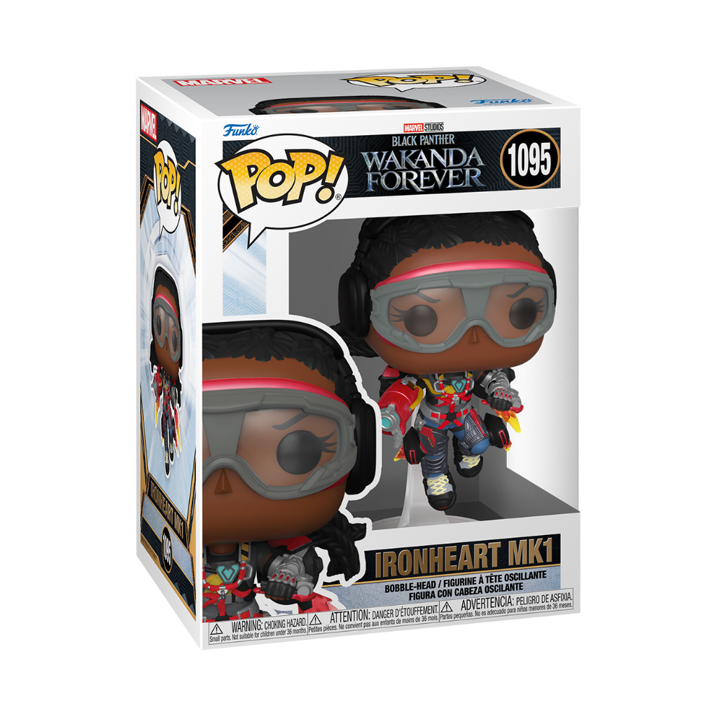 Funko POP Marvel  Black Panther Wakanda Forever Iron Heart MK 1
