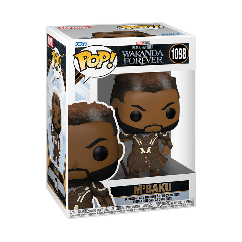 Funko POP Figure - Marvel; Black Panther: Wakanda Forever - M'Baku