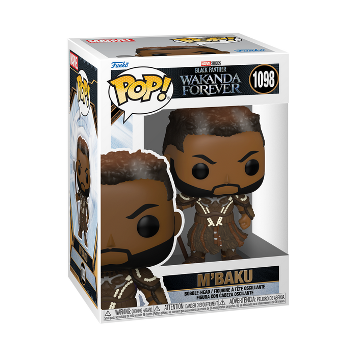 Funko POP Marvel  Black Panther Wakanda Forever M'Baku