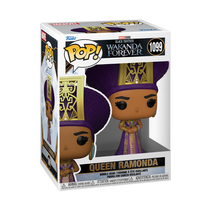 Funko POP Figure - Marvel; Black Panther: Wakanda Forever - Queen Ramonda