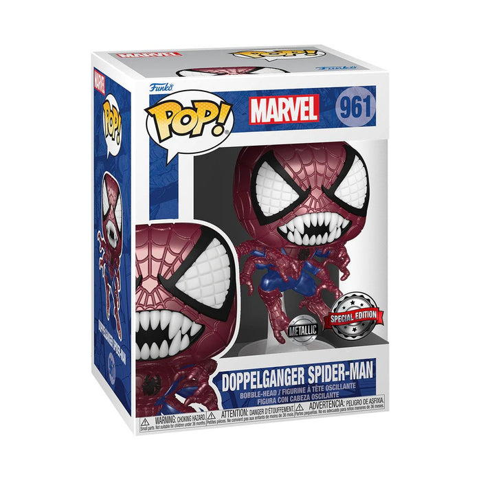Funko POP Figür - Marvel: Doppelganger Spiderman Metallic Special Edition