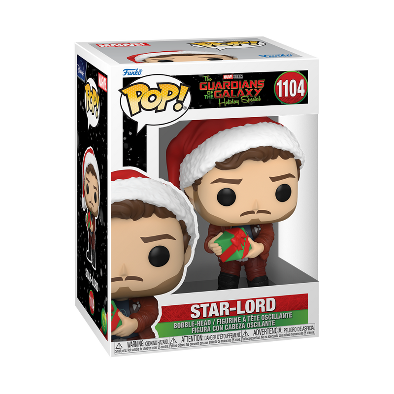 Funko POP Marvel Holiday The Guardians of The Galaxy Star Lord