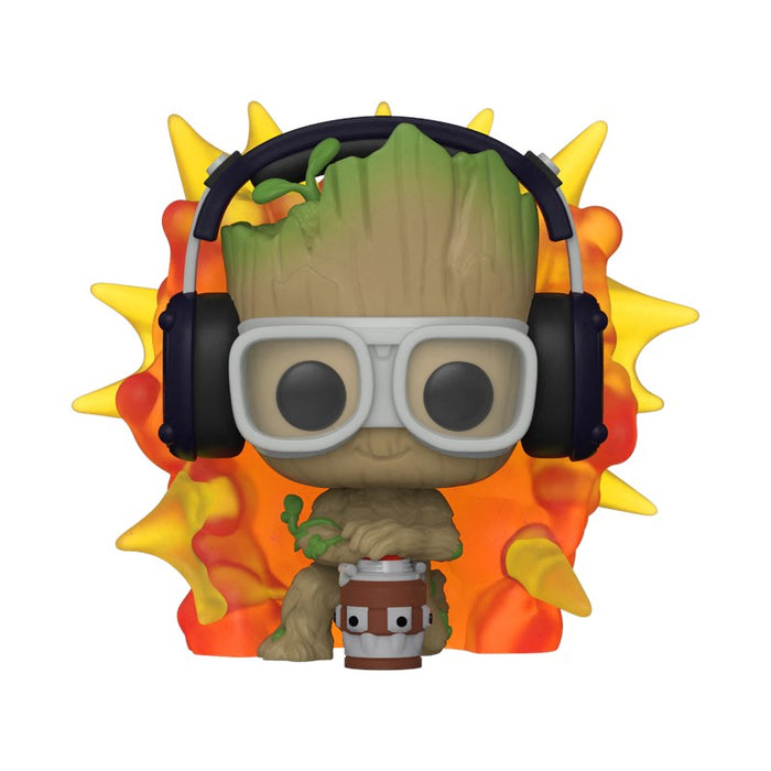 Funko POP Figür Marvel I Am Groot: Groot with  detonator