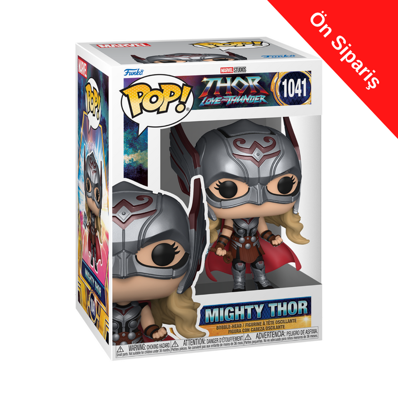 Funko POP Marvel Thor Love And Thunder Mighty Thor Jane Foster #1041#