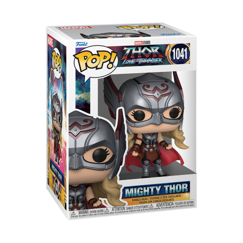 Funko POP Marvel Thor Love And Thunder Mighty Thor Jane Foster #1041#