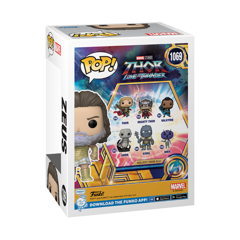 Funko POP Marvel Thor Love And Thunder Zeus