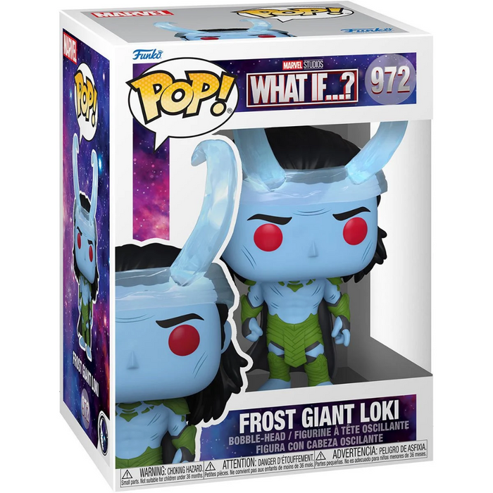 Funko Pop Figure: Marvel What If!- Frost Giant Loki
