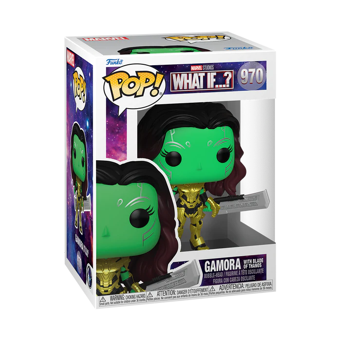 Funko POP Marvel What If!... Gamora with Blade of Thanos