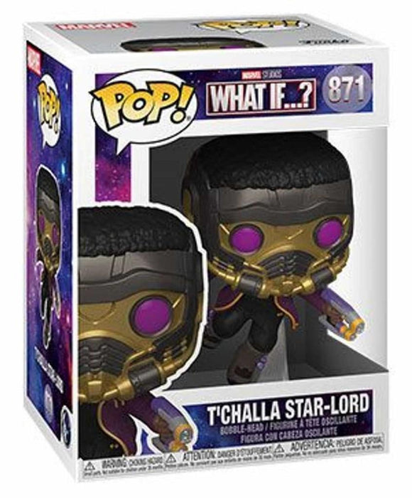 Funko Pop Figure - Marvel: What If – T'Challa Star-Lord