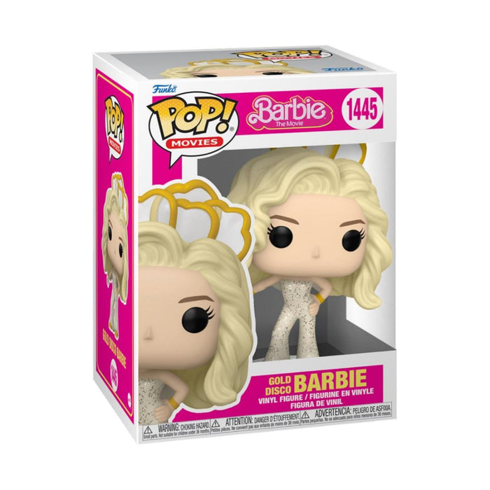 Funko POP Figure Movies: Barbie- Gold Disco Barbie 