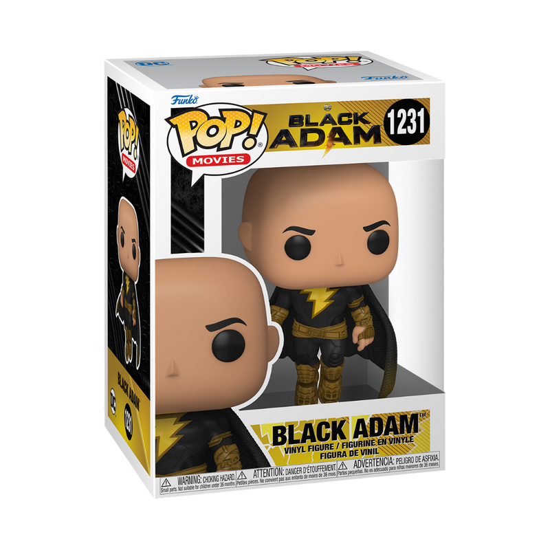 Funko Pop Figure - Movies: DC - Black Adam - Black Adam (Flying) #1231#