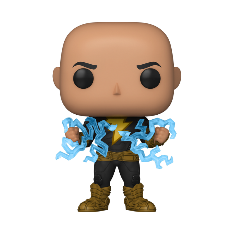 Funko Pop Figure - Movies: DC - Black Adam - Black Adam with Lightning #1232# Glow Limited Edition
