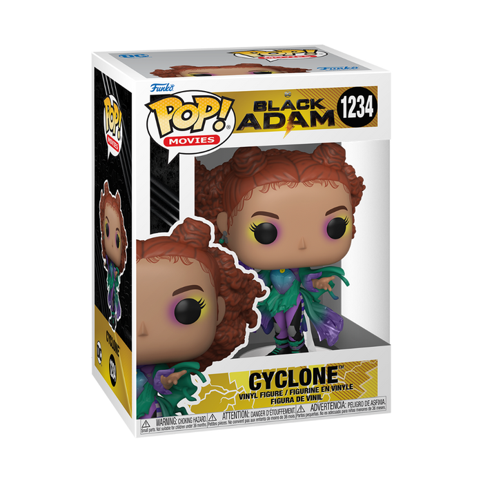 Funko POP Movies DC Black Adam Cyclone #1234#