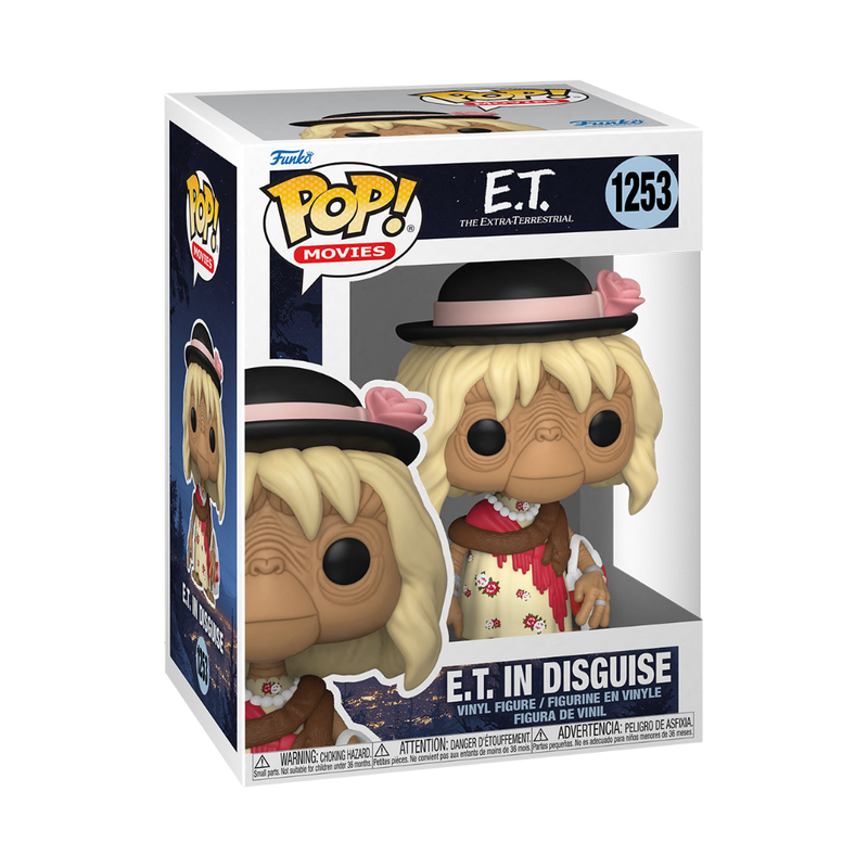 Funko POP Movies E.T. The ExtraTerrestrial 40th Anniversary E.T. in Disguise #1253