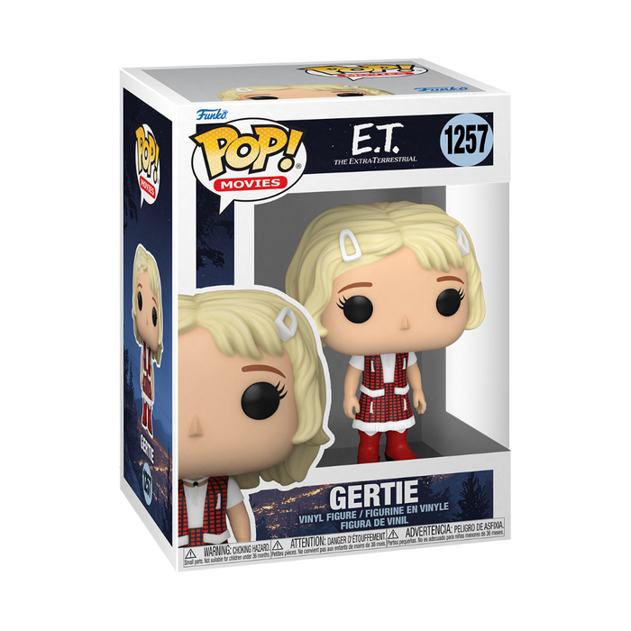 Funko POP Movies E.T. The ExtraTerrestrial 40th Anniversary Gertie Taylor #1257