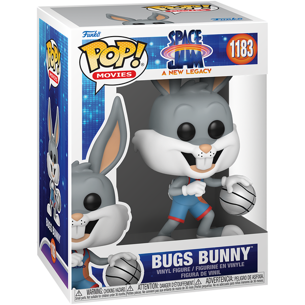 Funko Pop Figure: Movies: Space Jam 2 - Bugs Dribbling