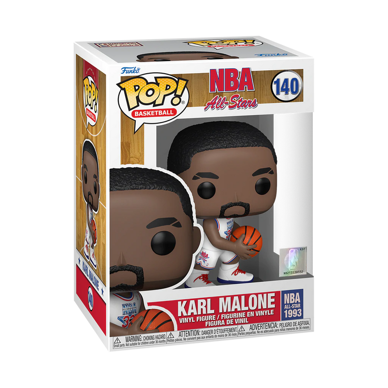 Funko POP NBA Legends Karl Malone 1993 White NBA All Star Uniform
