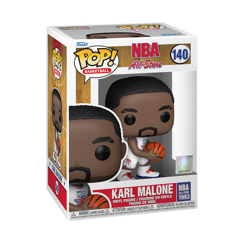 Funko POP NBA Legends Karl Malone 1993 White NBA All Star Uniform