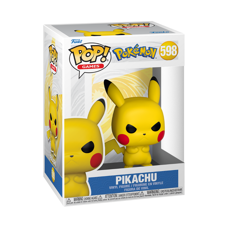 Funko POP - Games- Pokemon - Grumpy Pikachu(EMEA)