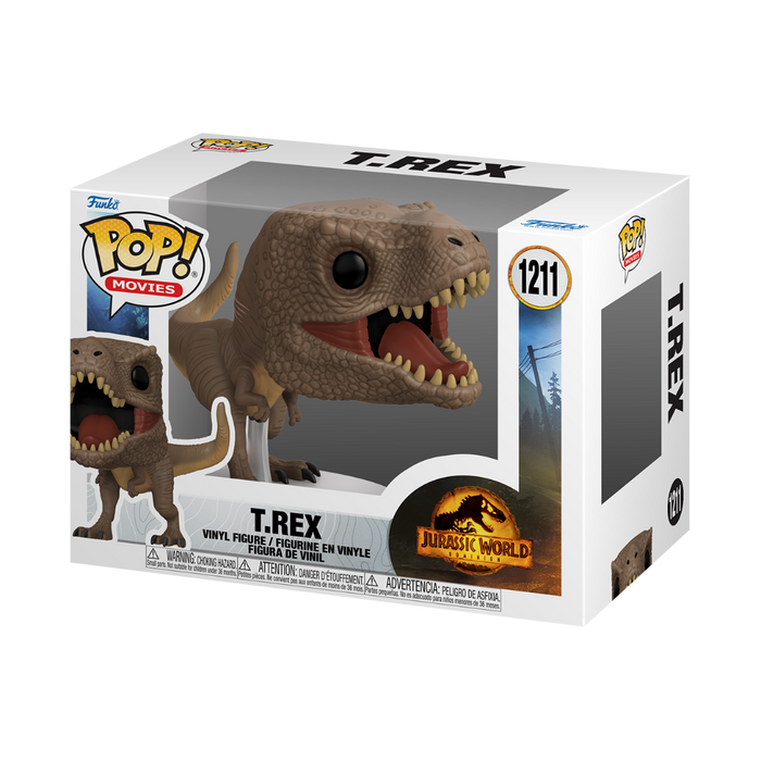 Funko POP Figure -POP Movies: Jurassic World 3 Dominion - T-Rex #1211#