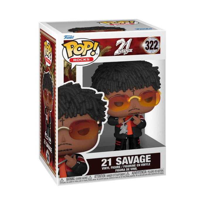 Funko POP Figure Rocks: 21 Savage 