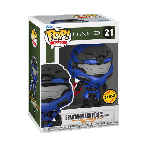 Funko POP Rocks Halo Infinite Mark V WithRed Sword WithChase