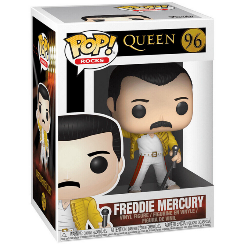 Funko POP - Rocks Queen - Freddy Mercury Wembley 1986