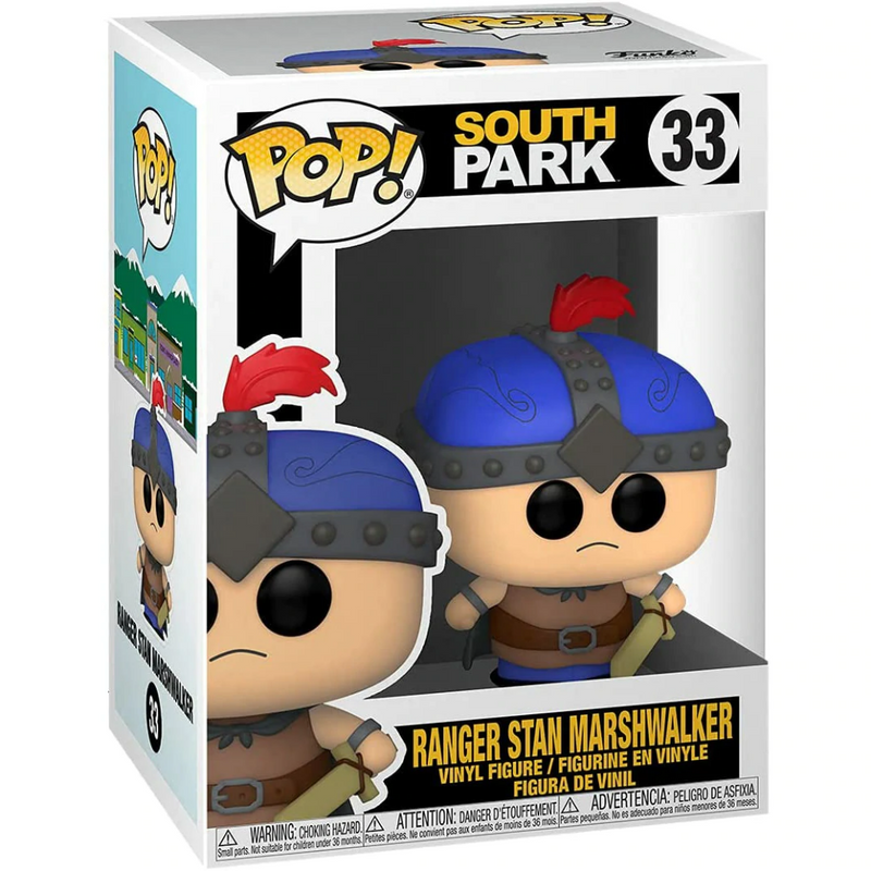 Funko Pop Figure: South Park - Stick Of Truth - Ranger Stan Marshwalker