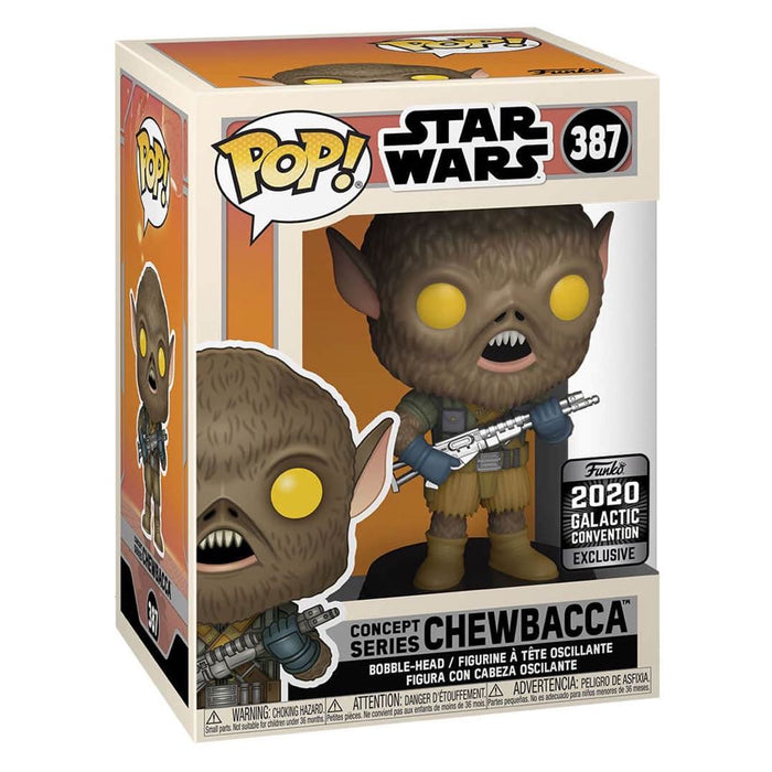 Funko POP Figure - Star Wars: 2020 Galactic Convention Exclusive - Chewbacca