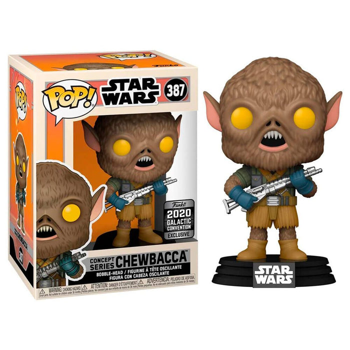 Funko POP Figure - Star Wars: 2020 Galactic Convention Exclusive - Chewbacca