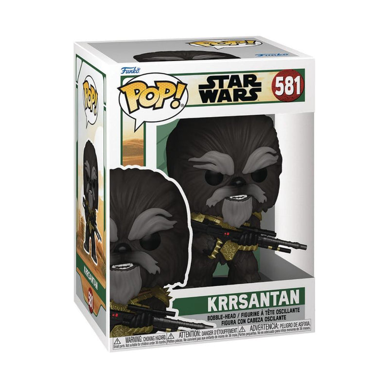 Funko POP Star Wars Boba Fett Krrsantan With BG