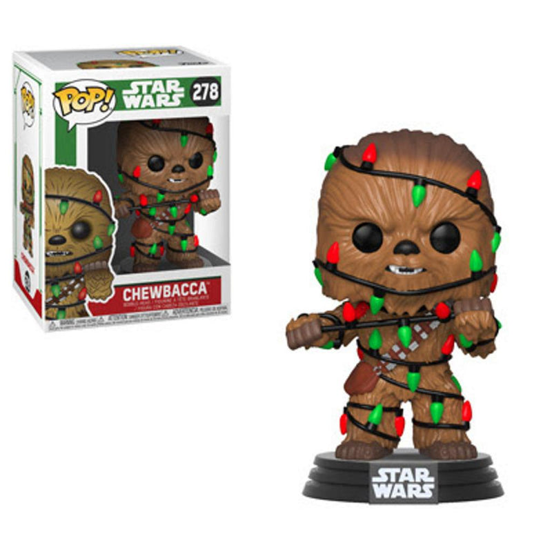 Funko Pop Figure Star Wars: Holiday Chewbacca With Lights
