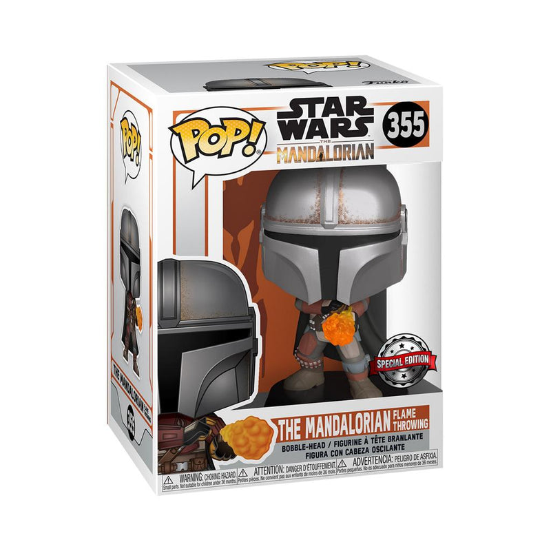 Funko POP Star Wars Mandalorian Mandalorian with Gauntlet Special Edition