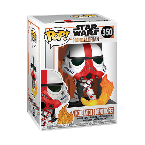 Funko POP Figure - Star Wars The Mandalorian, Incinerator Trooper