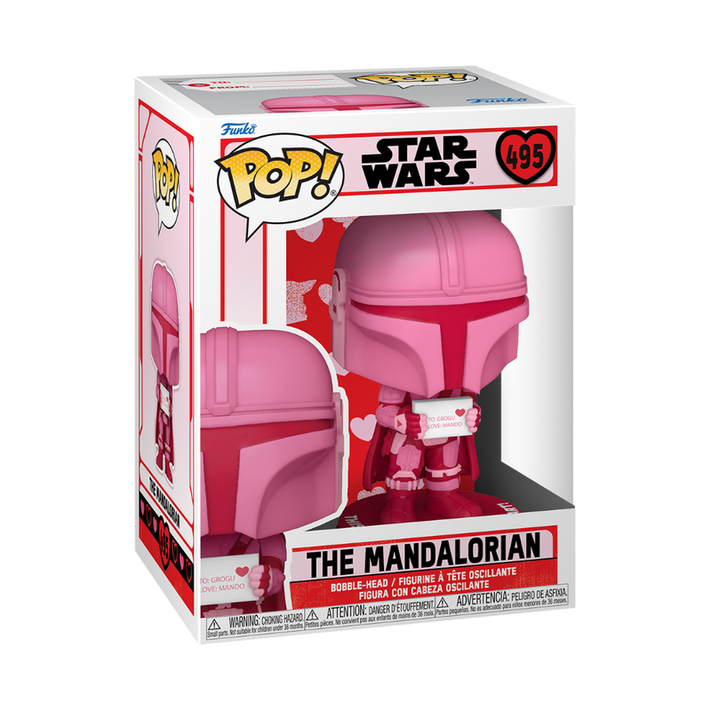 Funko POP Figure Star Wars: Valentines Mandalorian