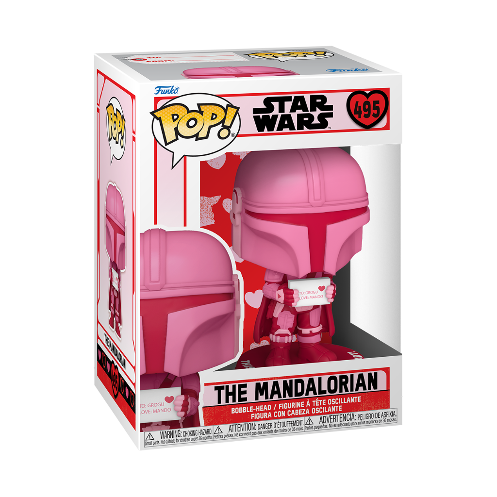 Funko POP Star Wars Valentines Mandalorian