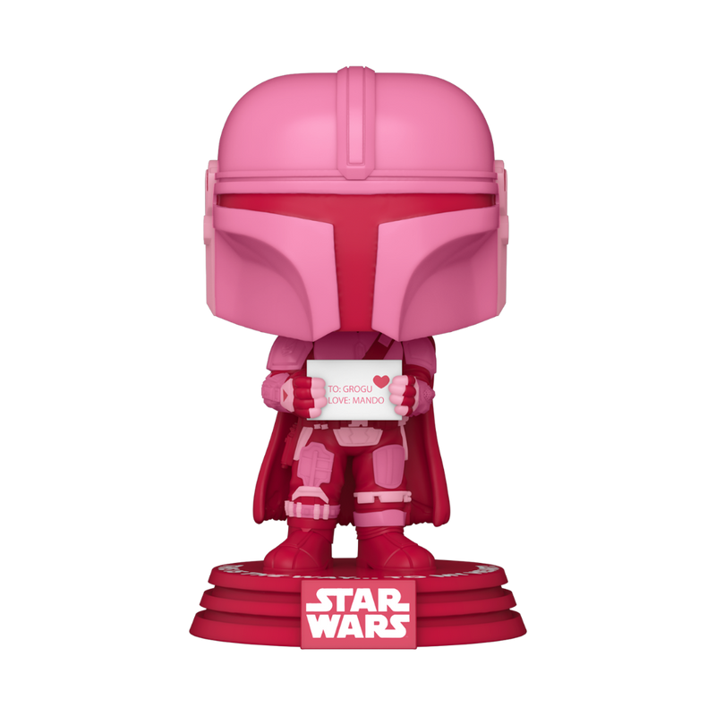 Funko POP Figure Star Wars: Valentines Mandalorian