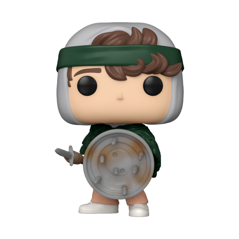 Funko POP Stranger Things Season 4 Hunter Dustin with shield