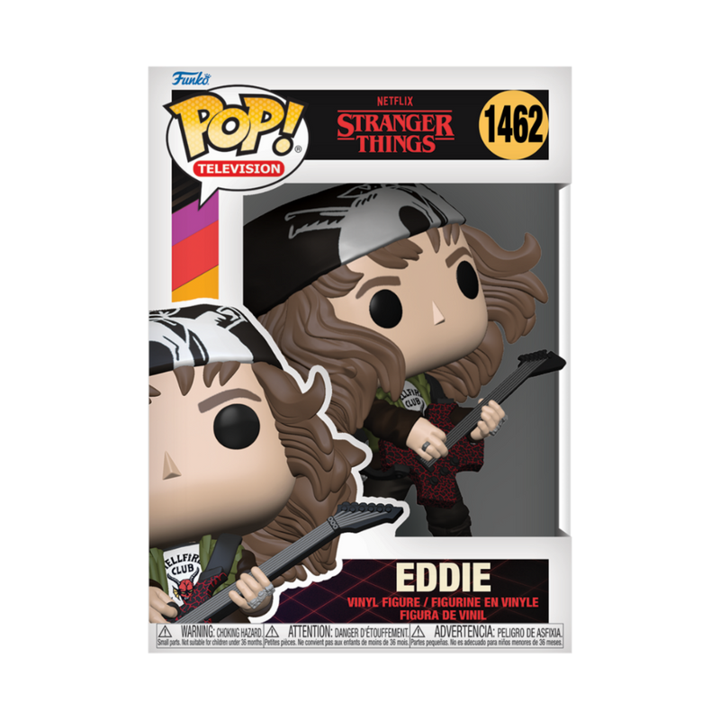 Funko POP Stranger Things Season 4 Hunter Eddie with Guitar