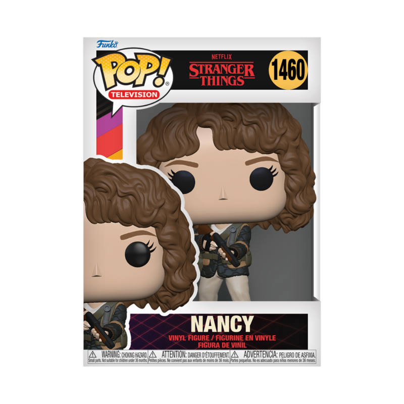 Funko POP Stranger Things Season 4 Hunter Nancy with Shotgun